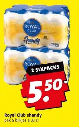 Boni Royal Club shandy aanbieding