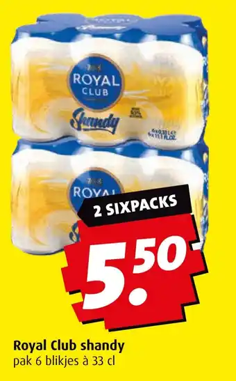 Boni Royal Club shandy aanbieding