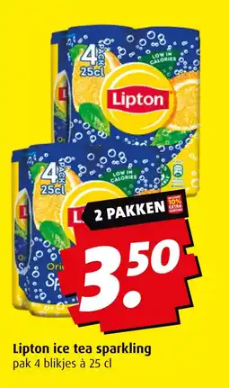 Boni Lipton ice tea sparkling aanbieding