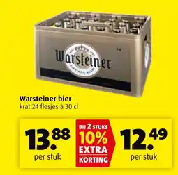 Boni Warsteiner bier aanbieding