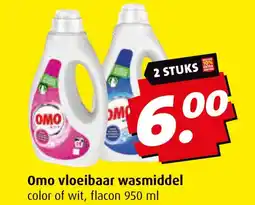 Boni Omo vloeibaar wasmiddel aanbieding