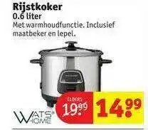 Kruidvat Rijstkoker 0.6 Liter aanbieding