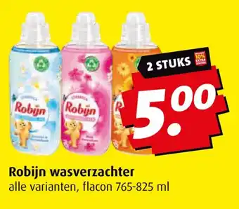 Boni Robijn wasverzachter aanbieding