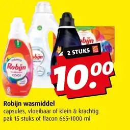 Boni Robijn wasmiddel aanbieding