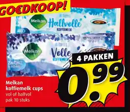 Boni Melkan koffiemelk cups aanbieding