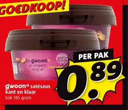 Boni Gwoon satésaus kant en klaar aanbieding