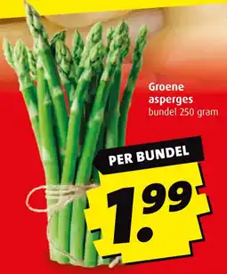 Boni Groene asperges aanbieding