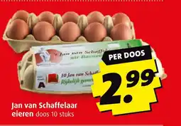 Boni Jan van Schaffelaar eieren aanbieding