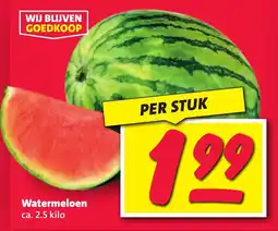 Nettorama Watermeloen aanbieding
