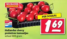 Nettorama Hollandse cherry pruimtros tomaatjes aanbieding