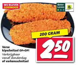 Nettorama Verse kipschnitzel aanbieding