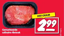 Nettorama Gemarineerde culinaire ribsteak aanbieding