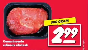 Nettorama Gemarineerde culinaire ribsteak aanbieding