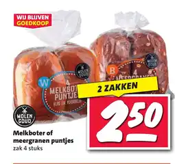 Nettorama Melkboter of meergranen puntjes aanbieding