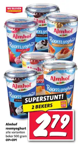 Nettorama Almhof roomyoghurt aanbieding