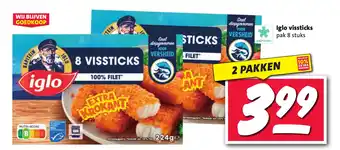 Nettorama Iglo vissticks aanbieding