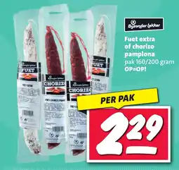 Nettorama Fuet extra of chorizo pamplona aanbieding