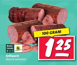 Nettorama Grillworst aanbieding