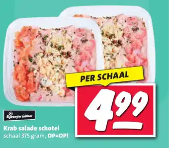 Nettorama Krab salade schotel aanbieding