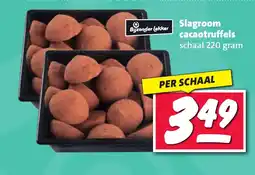Nettorama Slagroom cacaotruffels aanbieding