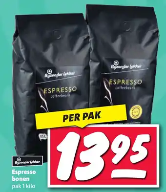 Nettorama Espresso bonen aanbieding