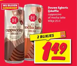 Nettorama Douwe Egberts ijskoffie aanbieding