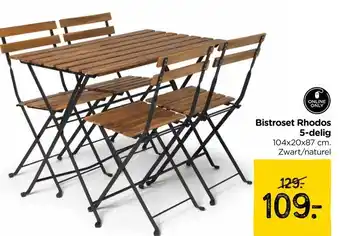 Xenos Bistroset Rhodos 5-delig aanbieding