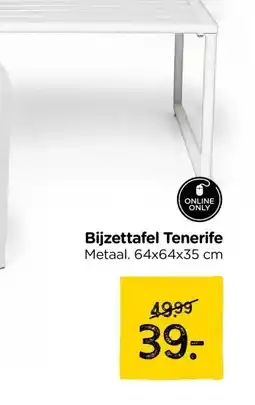 Xenos Bijzettafel Tenerife aanbieding