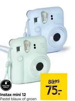 Xenos Instax mini 12 aanbieding