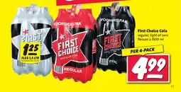 Nettorama First Choice Cola aanbieding