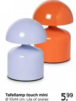 Xenos Tafellamp touch mini aanbieding