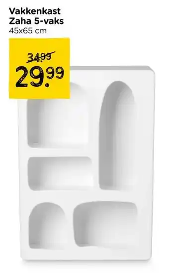 Xenos Vakkenkast Zaha 5-vaks aanbieding