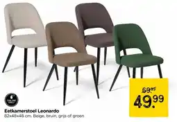 Xenos Eetkamerstoel Leonardo aanbieding