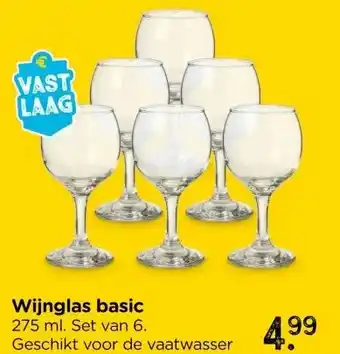 Xenos Wijnglas basic aanbieding