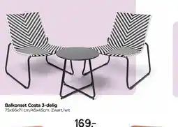 Xenos Balkonset Costa 3-delig aanbieding