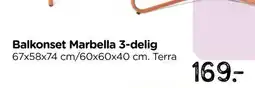Xenos Tuinset Marbella - 3-delig aanbieding