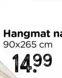 Xenos Hangmat naturel - 1 persoons - 90x265 cm aanbieding