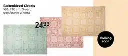 Xenos Buitenkleed Cirkels aanbieding