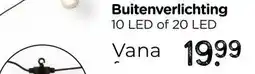 Xenos Lichtsnoer voor buiten - 10 LED lampen - 7.5 meter aanbieding