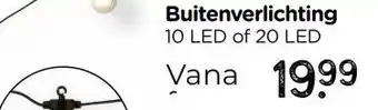 Xenos Lichtsnoer voor buiten - 10 LED lampen - 7.5 meter aanbieding