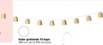 Xenos Solar guirlande 10 kaps aanbieding