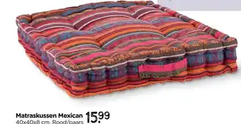 Xenos Matraskussen Mexican aanbieding