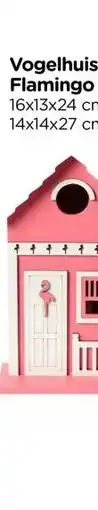 Xenos Vogelhuis Flamingo of Zeegras aanbieding
