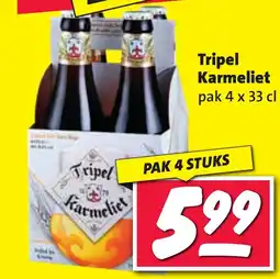 Nettorama Tripel Karmeliet aanbieding