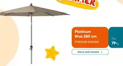 Van der Garde tuinmeubelen Platinum Riva 250 cm aanbieding