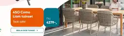 Van der Garde tuinmeubelen 4SO Como Liam tuinset aanbieding