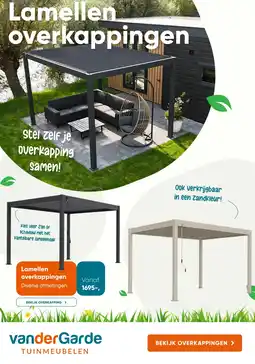 Van der Garde tuinmeubelen BEKIJK OVERKAPPINGEN > aanbieding