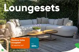 Van der Garde tuinmeubelen Madeira Volta loungeset aanbieding