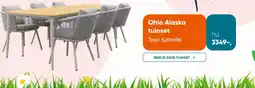 Van der Garde tuinmeubelen Ohio Alaska tuinset aanbieding