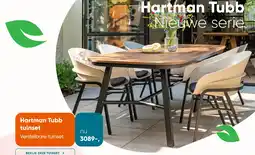 Van der Garde tuinmeubelen Hartman Tubb tuinset aanbieding
